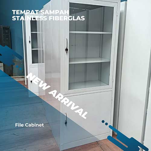 Tempat Sampah Stainless Fiberglass